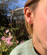 Load image into Gallery viewer, Triple Face Earrings
