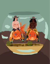 Load image into Gallery viewer, Aquatic Cowgirls
