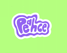 Load image into Gallery viewer, Purple Peahce Sticker
