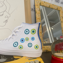 Load image into Gallery viewer, Evil Eye High Tops

